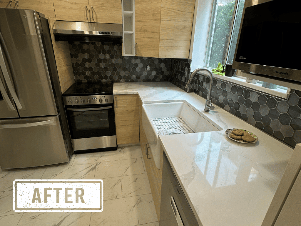 Interior renovation project in Surrey, BC