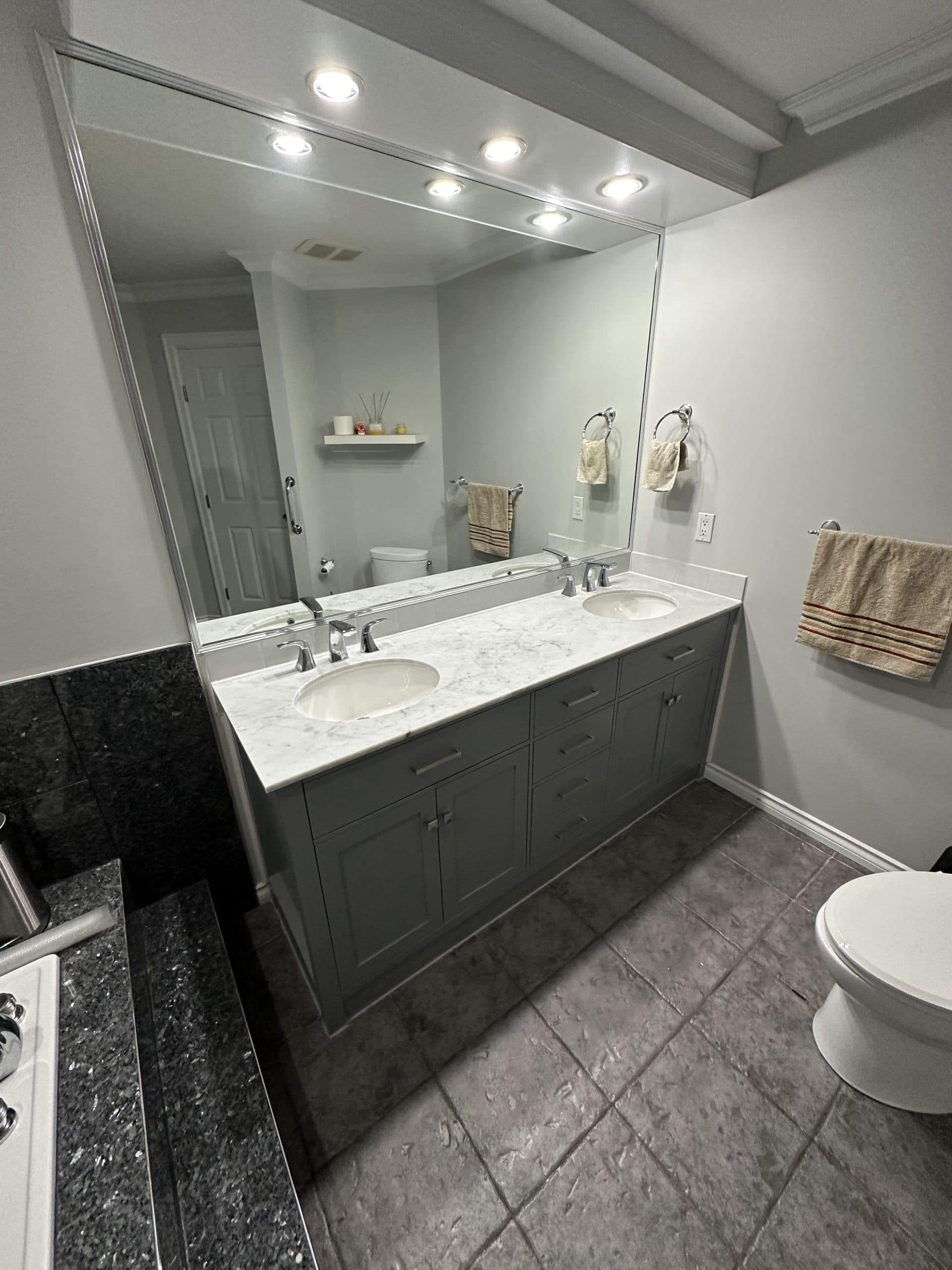 Bathroom after renovation