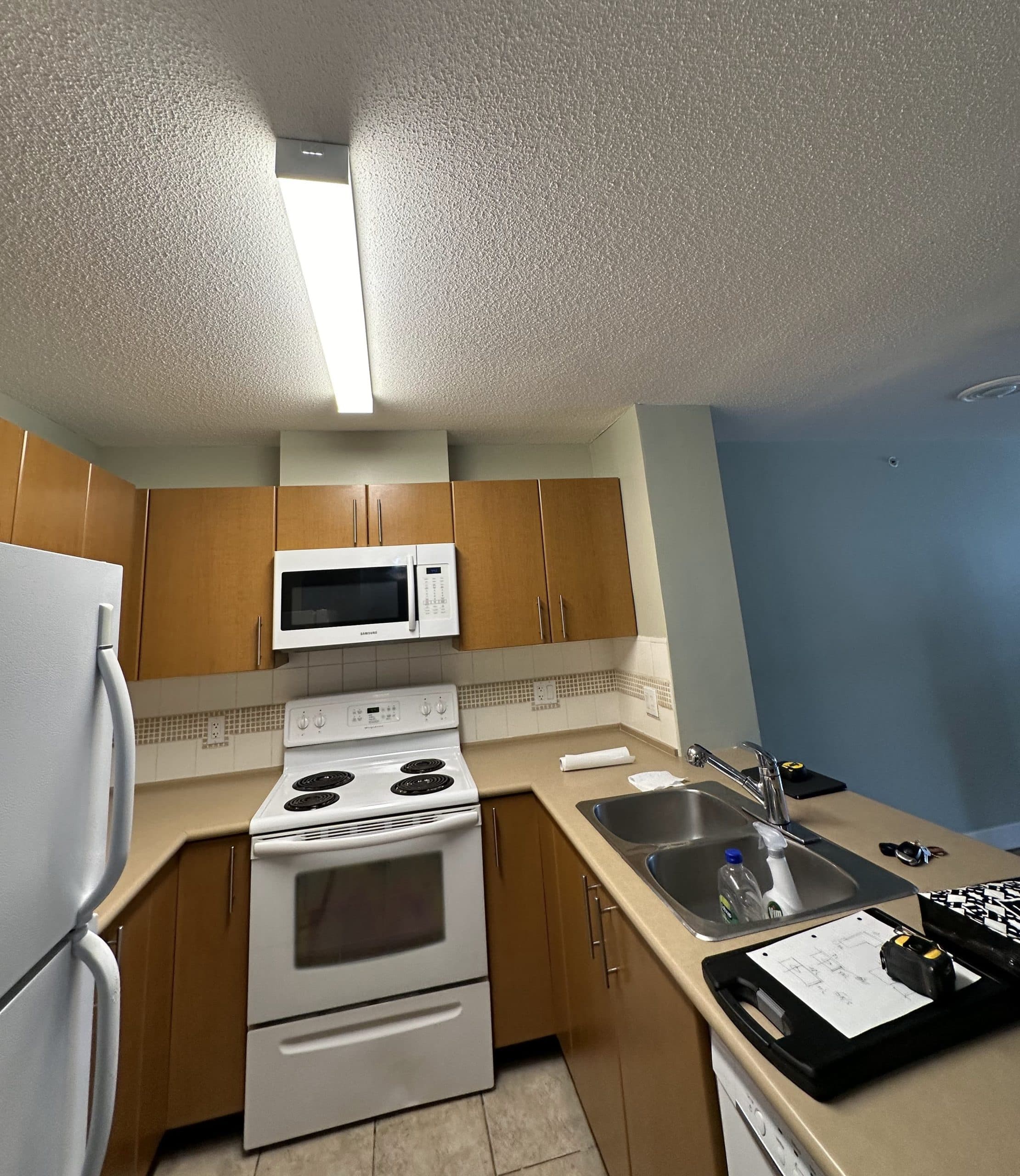 Kitchen before