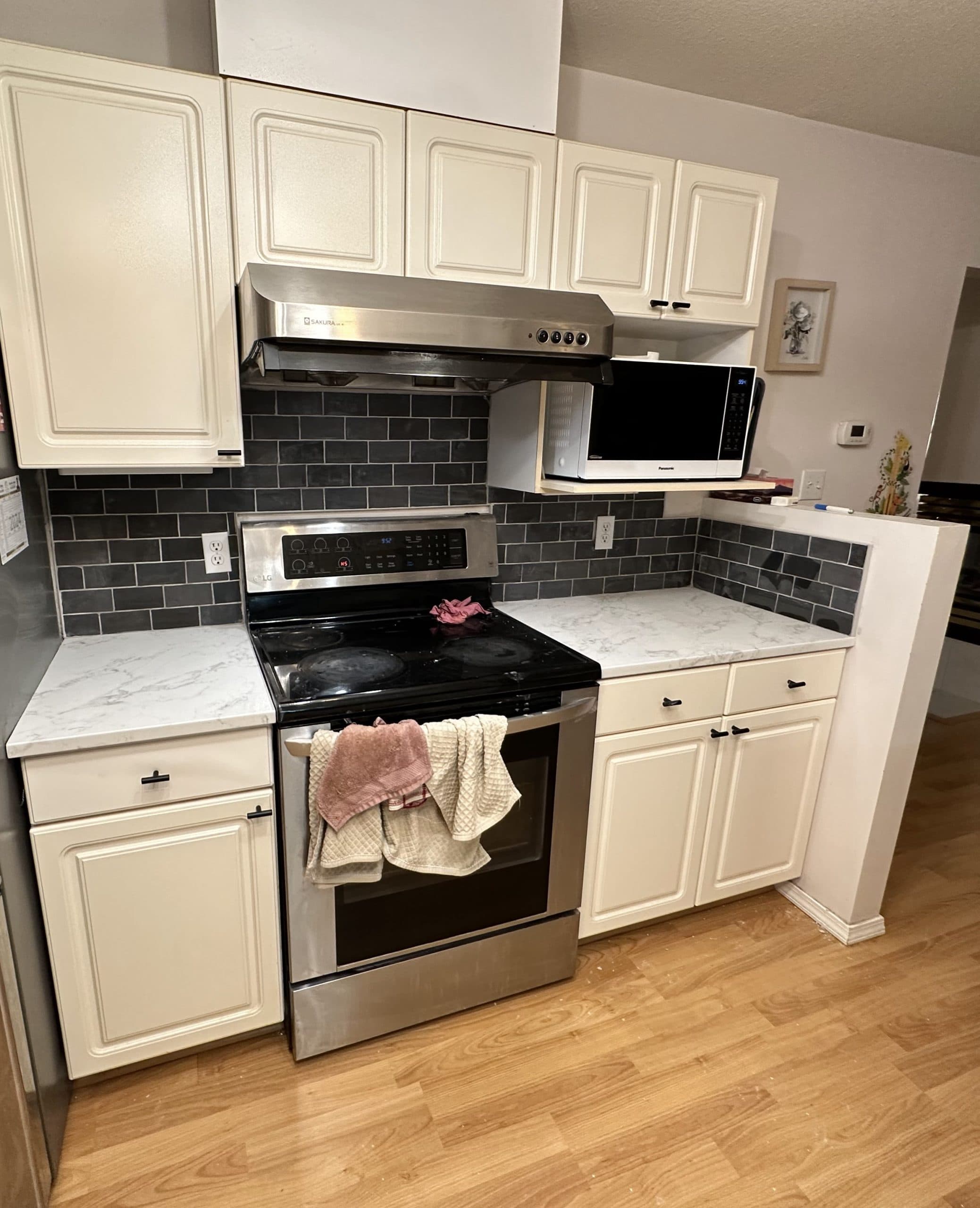 Kitchen after