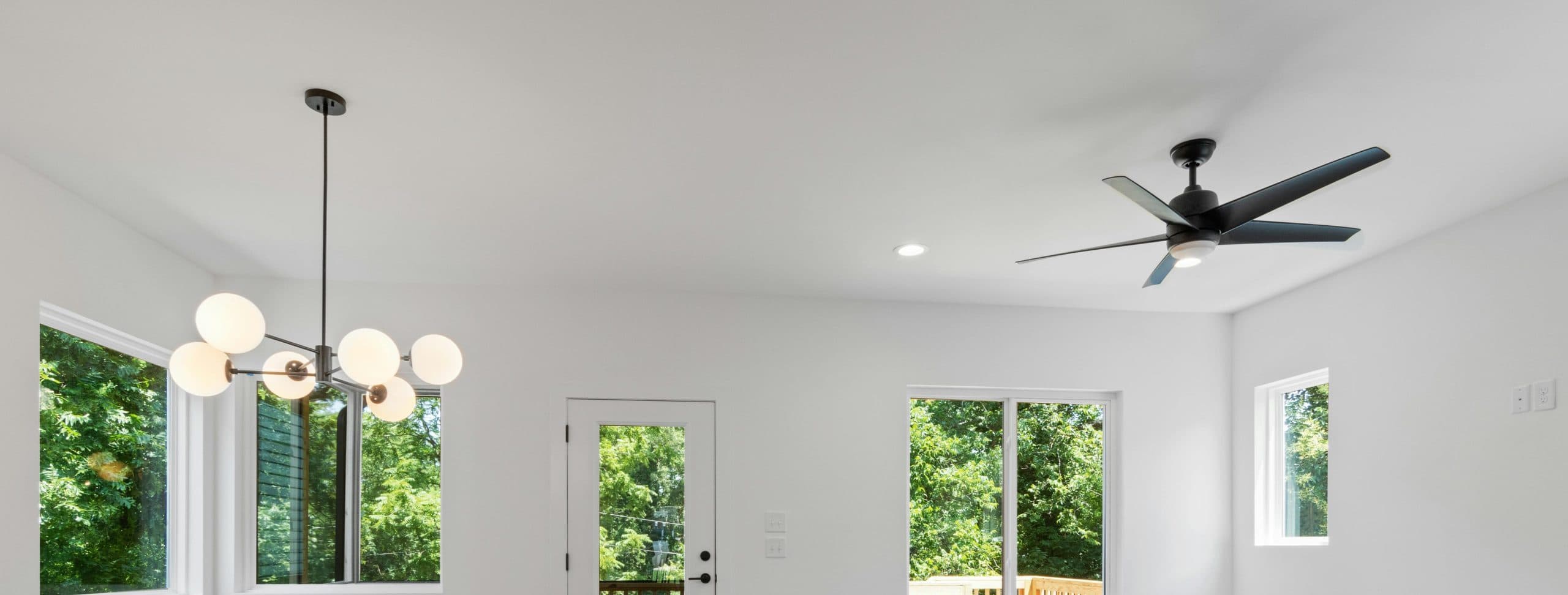 Ceiling light fixture installation
